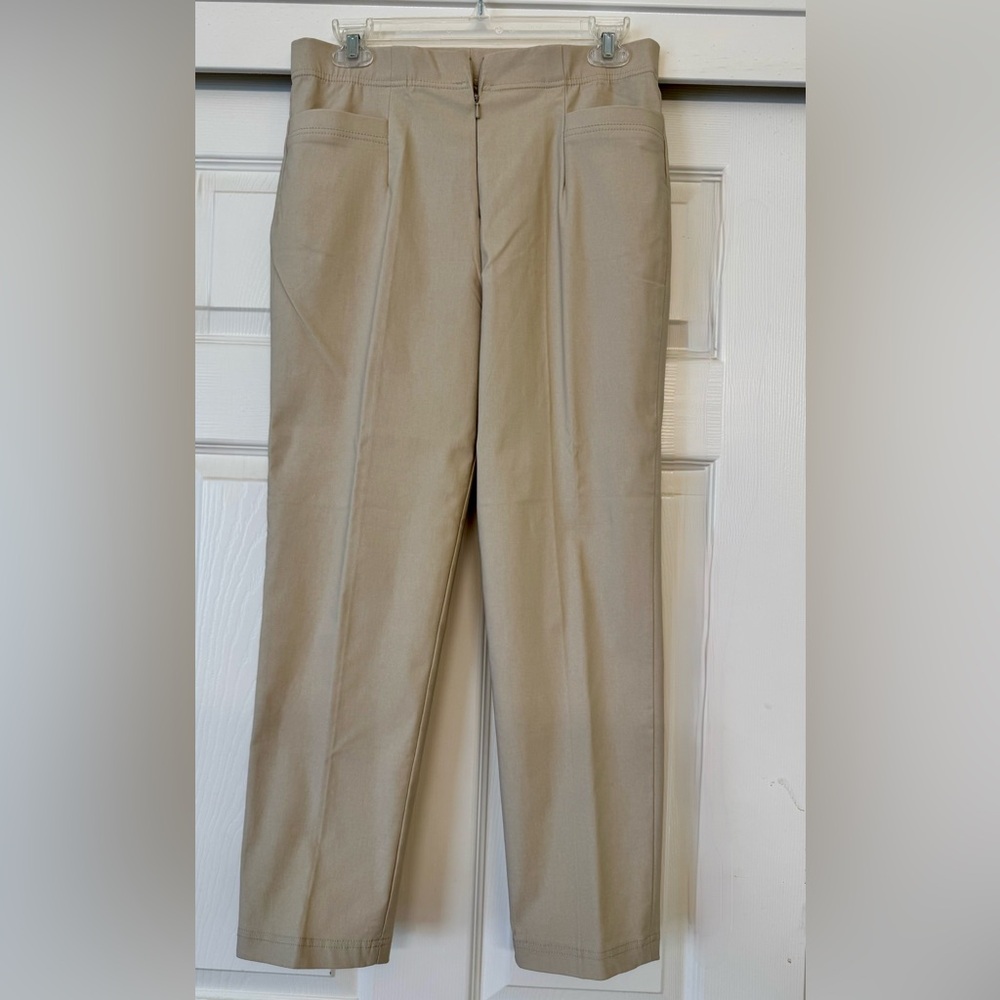 INFINITY Women’s Chino Pants, XL, Khaki